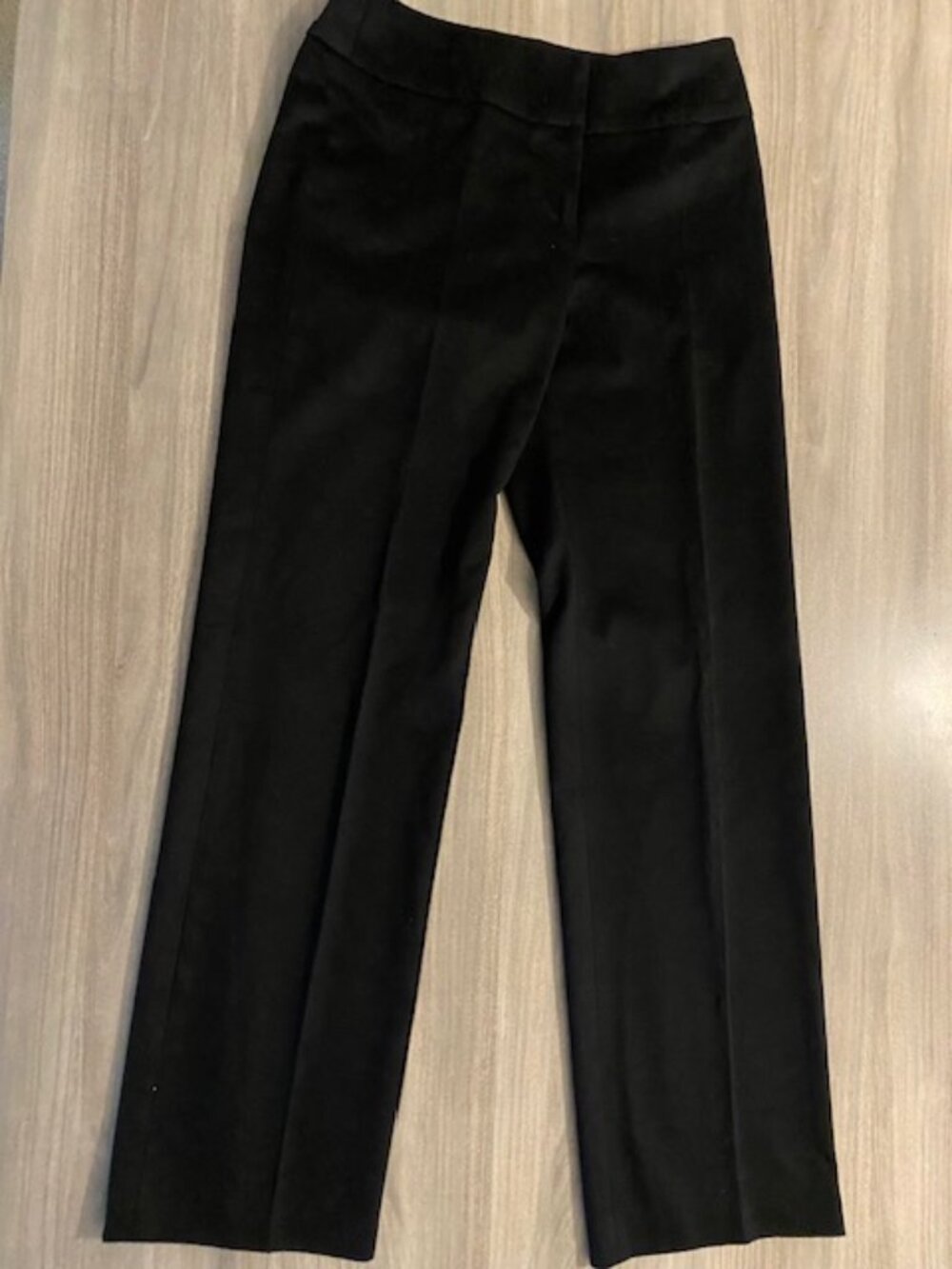 Max Mara 100% Wool Black Pants Made in Italy Size 8